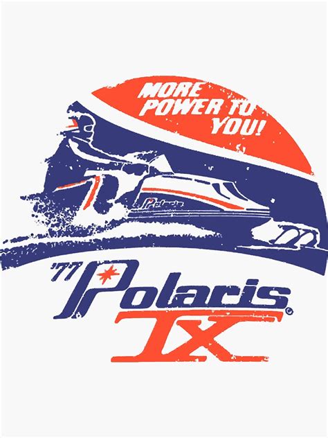 Polaris Snowmobile Sticker For Sale By JoelaAnn Redbubble