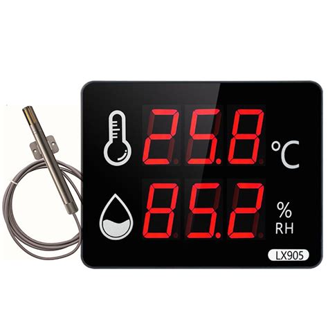 Humidity Meter Temp And Humidity Display Probe Temperature Sensor