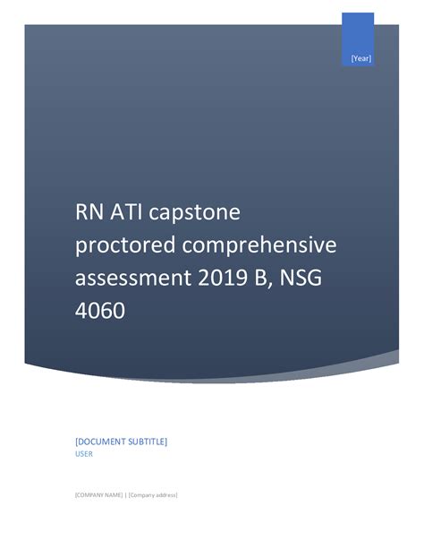 Ati Rn Capstone Proctored Comprehensive Assessment B Nsg Hot Sex Picture