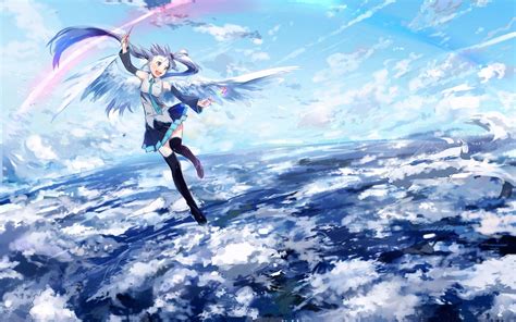 Flying Anime Wallpapers - Top Free Flying Anime Backgrounds ...