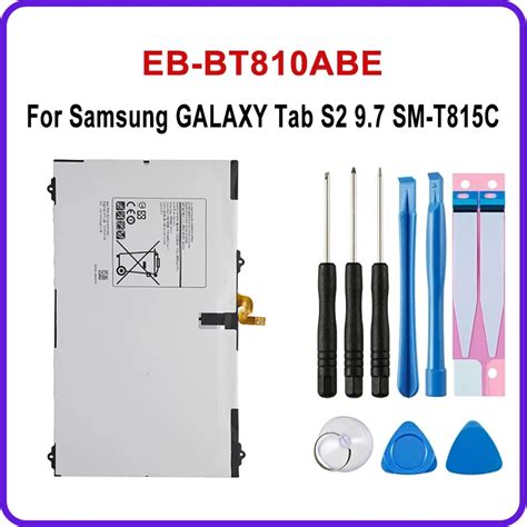 Battery Eb Bt Abe For Samsung Galaxy Tab S Sm T C Sm T Sm