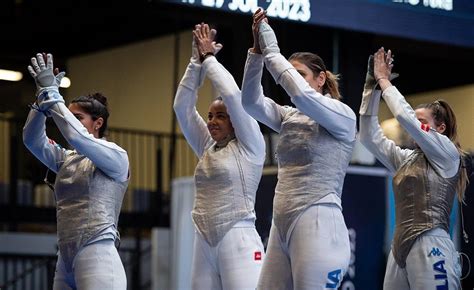 Fioretto Coppa Del Mondo Tblisi 2024 Quartetto Femminile D Oro