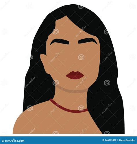 Feminine Concept Illustration Of Boho Woman Woman Clip Art Isolated On