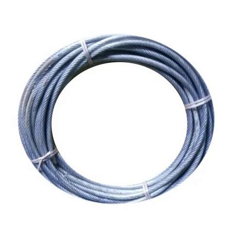 Mild Steel X Pvc Coated Wire Ropes Diameter Mm At Rs Meter