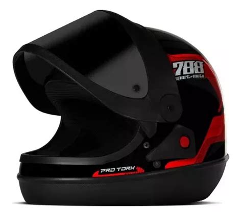 Capacete San Marino Automático Sport Moto 788 Viseira Fumê Frete grátis