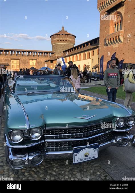 Milano Italy 9th Oct 2021 TROFEO MILANO A Vintage Cars And