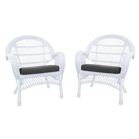 Jeco Inc Wicker Chair With Cushions Reviews Wayfair