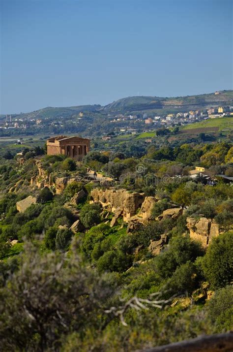 Das Tal Der Tempel Ist Eine Arch Ologische Fundst Tte In Agrigent