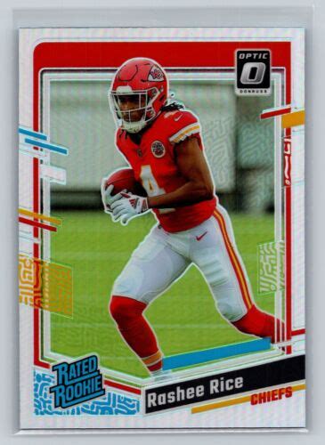 Donruss Optic Rated Rookie Rashee Rice Silver Prizm Rookie Rc