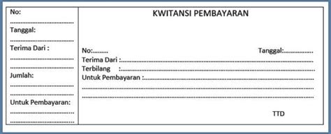 langkah membuat contoh kwitansi pembayaran ireap pos news  tips