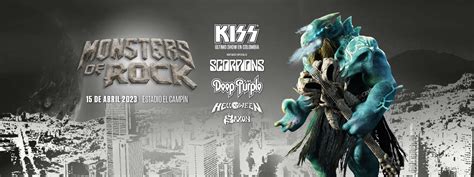 Llega el MONSTERS OF ROCK a Colombia éste es el cartel definitivo