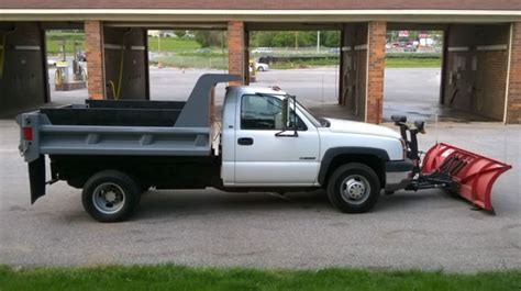 Chevrolet Silverado Hd X Dump Truck And Snow Plow Only