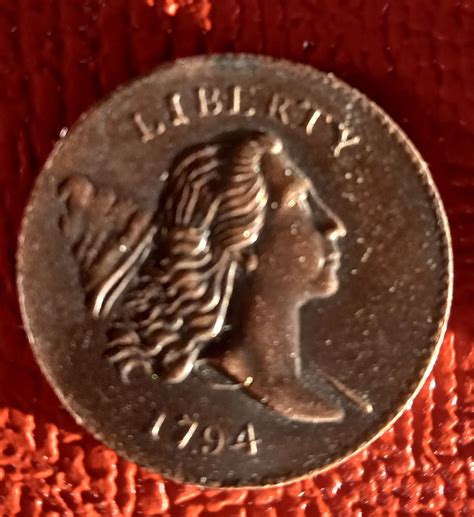 Half Cent Restrike Tribute Token Etsy