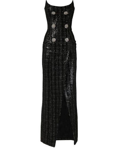 Balmain Corset Dresses For Women Lyst