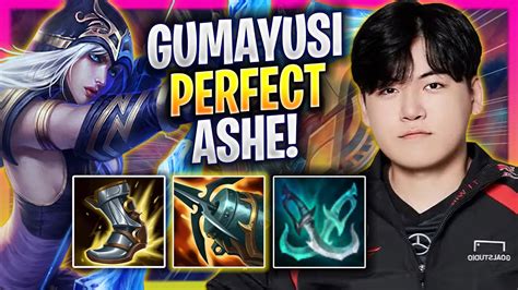 GUMAYUSI PERFECT GAME WITH ASHE T1 Gumayusi Plays Ashe ADC Vs Jhin