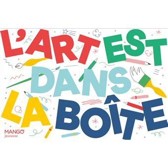 L art est dans la boîte avec 80 cartes graphisme Collectif Achat