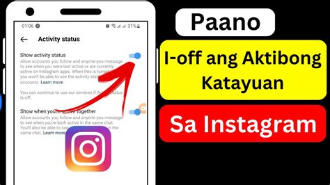 Paano I Off Ang Aktibong Katayuan Sa Instagram Itago Ang Aktibong