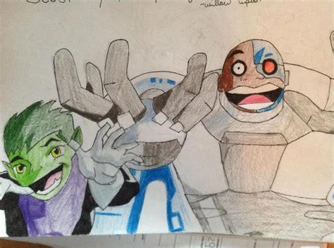 Beast Boy and Cyborg by DeanXSamPwns on DeviantArt