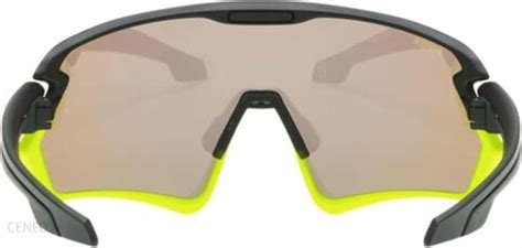 Uvex Okulary Sportstyle Black Lime Mat Mirror Yellow Cat Ceny I