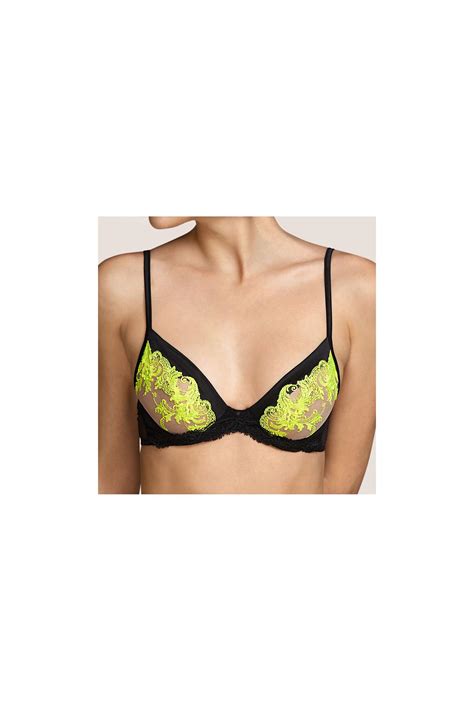 Soutien Gorge Noir Sans Rembourr Lingerie Andres Sarda Noir