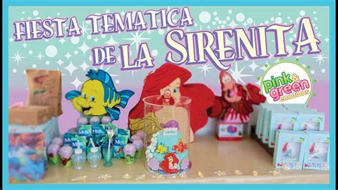 Cumpleaños de Merly Tema La Sirenita Cómo adornamos el pastel