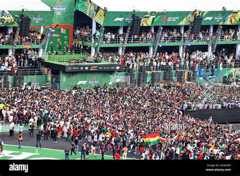 Mexico City Mexico 30th Oct 2022 The Podium L To R Lewis Hamilton Gbr Mercedes Amg F1