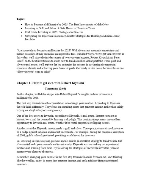 The Millionaire Mindset: 5 Proven Paths To Wealth In 2025