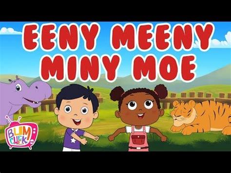 Eeny Meeny Miny Moe | Nursery Rhymes | Kids Songs | Zoo song for ...
