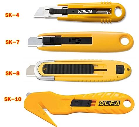 Olfa safety cutters - Olfa Cutters & Replacement Blades