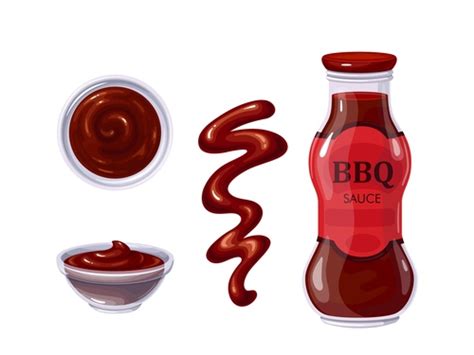 Bbq Sauce Icons For Design Vector Free Download