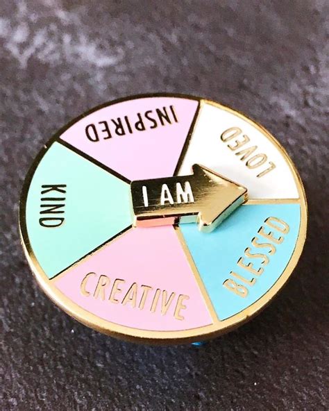 Enamel Pins Community On Instagram Pin Drop I Am Creative Spinner