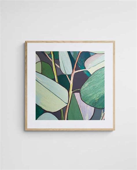 Eucalyptus High Abstract Eucalyptus Art Print Australia