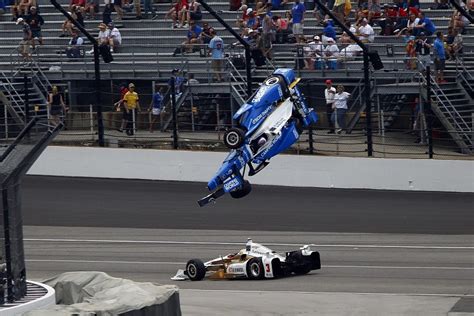 Scott Dixon escapes horrific Indianapolis 500 crash with Jay Howard ...