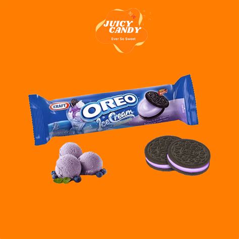 Oreo Cookies Indonesia Blueberry Ice Cream Juicy Candy Co Ltd