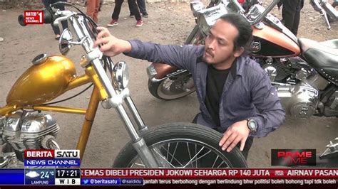 Motor Chopper Pesanan Jokowi Tiba Istana Bogor YouTube