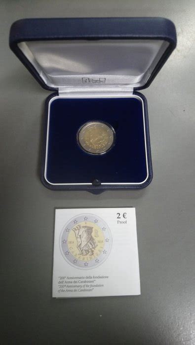 Italy 2 Euro 2014 Arma Dei Carabinieri Proof Catawiki