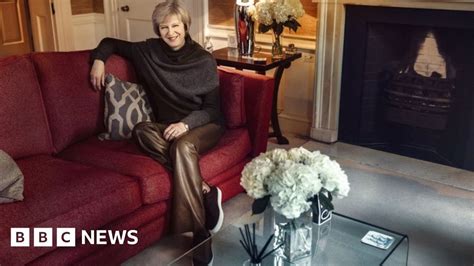 Theresa Mays Leather Trousers Prompt Political Row Bbc News