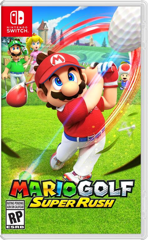 Mario Golf Super Rush Boxart Screenshots