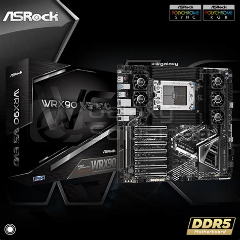 Jual Asrock Wrx Ws Evo Tr Sp Ddr Motherboard Amd Threadripper