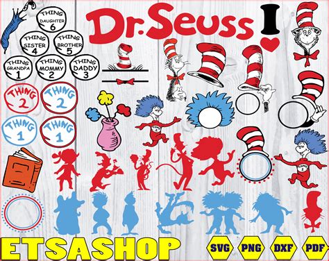 Max Dr Seuss Svg Png Dxf Dr Seuss Svg Bundle Cat In The Hat Svg Thing 1 Thing 2 Svg Free Vector