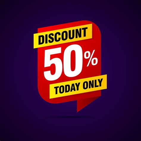 Special Offer Sale Red Tag Isolated Vector Illustration Discount Offer