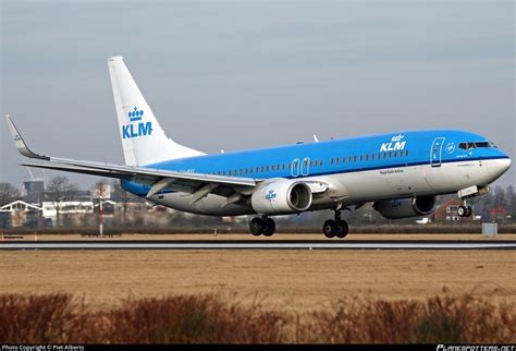 PH BXI KLM Royal Dutch Airlines Boeing 737 8K2 WL Photo By Piet