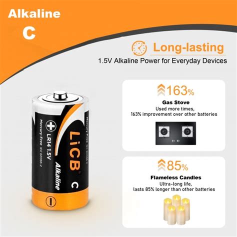 V Alkaline C Battery