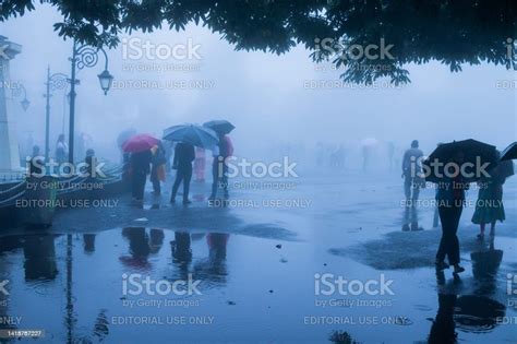 Various Views Of Shimla In Monsoon Stock Photo Download Image Now