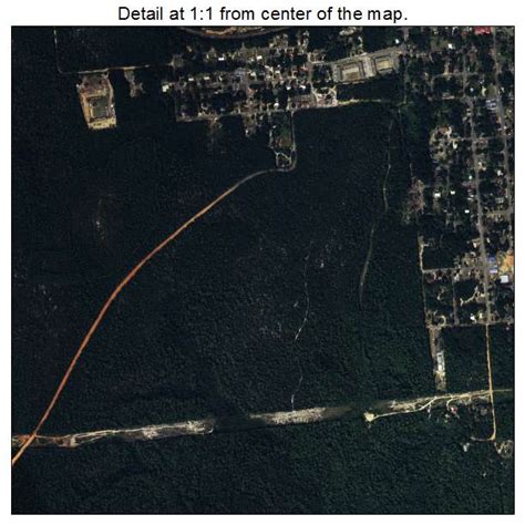 Aerial Photography Map of Crestview, FL Florida