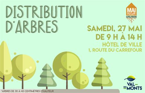 Distribution D Arbres 27 Mai 2023