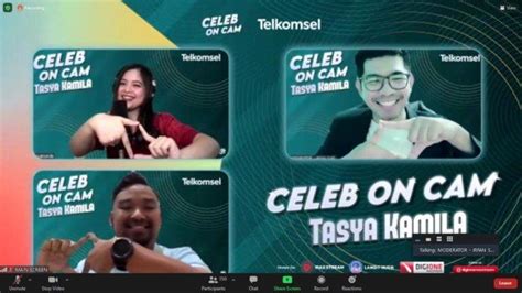 Meriahkan Hari Sumpah Pemuda Celeb On Cam Telkomsel Hadirkan Tasya