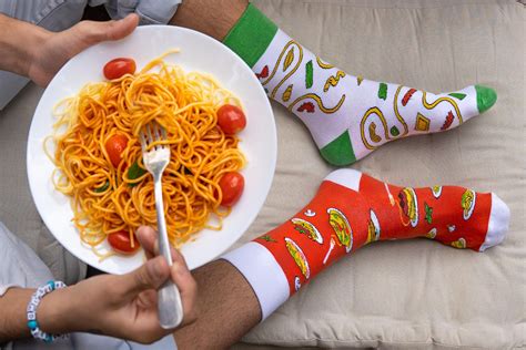 Spaghetti Socks Pasta Socks Cooking Socks Italian Socks Etsy