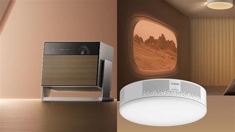 XGIMI launches a clever projector hidden in a ceiling light, and a stylish IMAX 4K projector