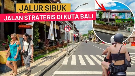 Kuta Bali Jalan Kartika Plaza Kuta Sampai Bandara Bali Situasi Bali